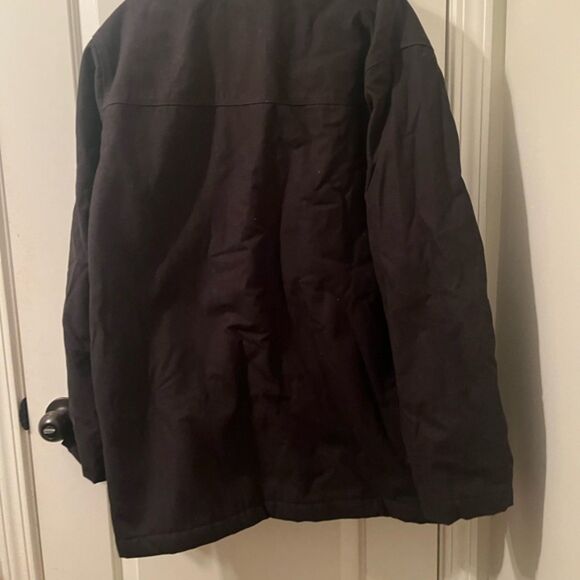 WALLS Workwear Mens Lined Heavy WorkWear Jacket Work Size Large Black - Picture 14 of 15